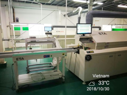 ETA SMT Line in Vietnam