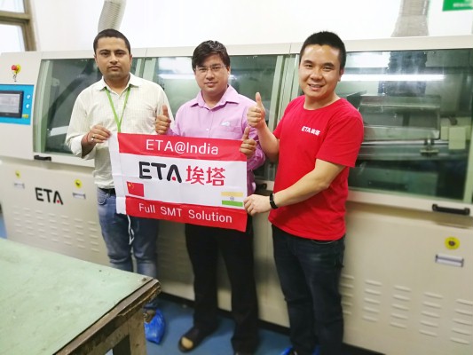 ETA Wave sodlering machine in india