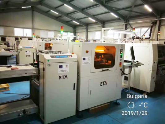 ETA SMT Production Line in Bulgaria